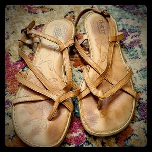 Born leather sandals
